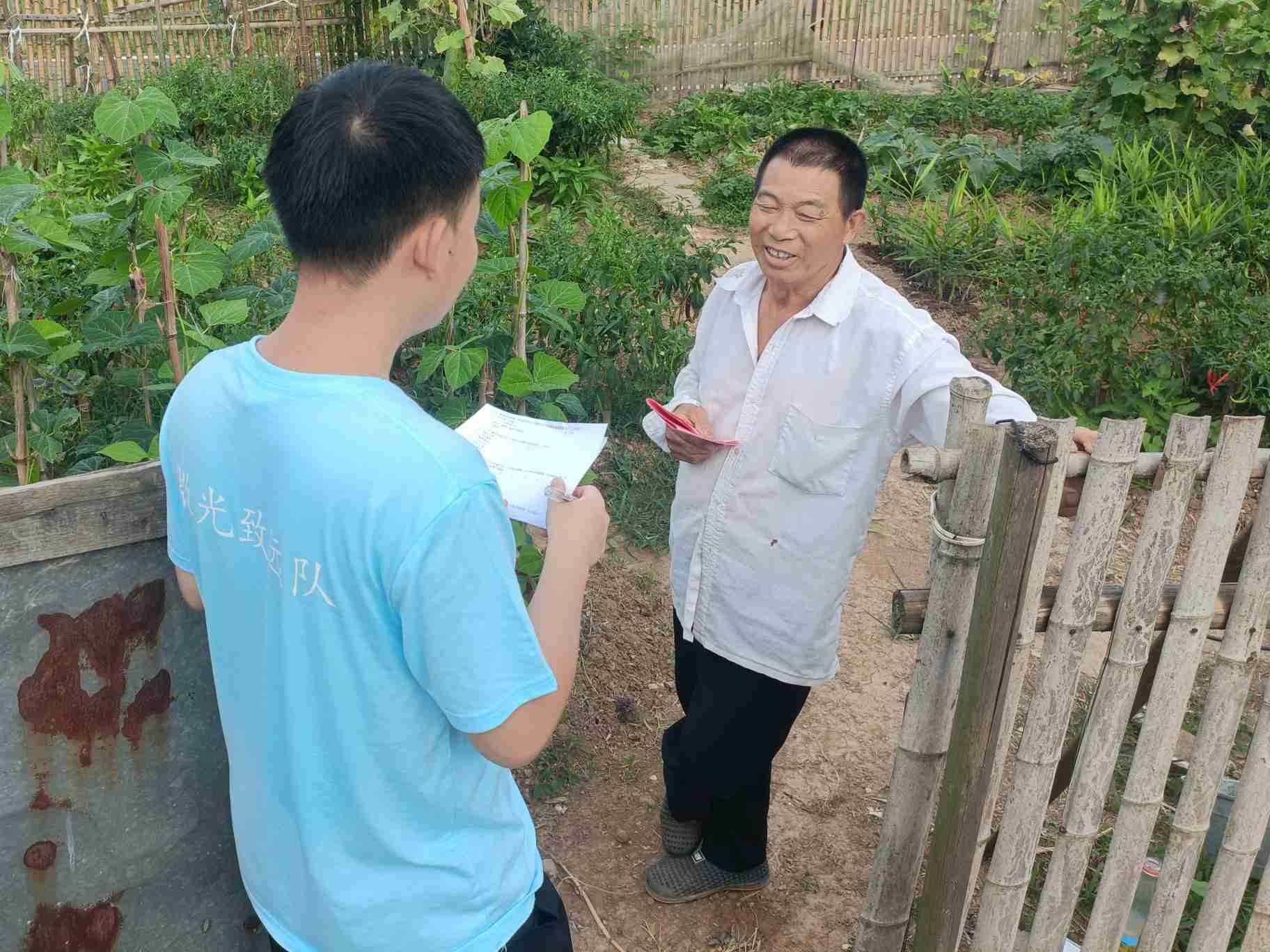 湖財(cái)微光致遠(yuǎn)隊(duì):開展西湖潭村集體用地入市效益問(wèn)卷調(diào)查